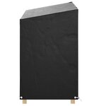 vidaXL Housses de balancelle 2 Pièces 8 œillets 125x90x135/165 cm PE