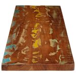 vidaXL Dessus de table 180x20x3 8cm rectangulaire bois massif récupéré