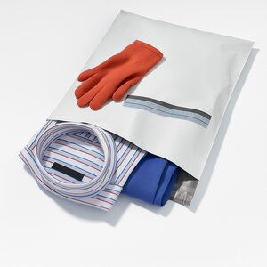 Lot de 12 enveloppes 25x35cm plastiques inviolables opaques pour petits colis
