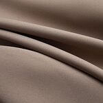 vidaXL Rideau occultant avec anneaux en métal Taupe 290x245 cm
