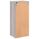 vidaXL Meuble TV mural sonoma gris 40 5x30x90 cm bois d'ingénierie