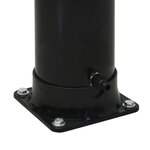 vidaXL Douche solaire Noir 214 cm 20 L