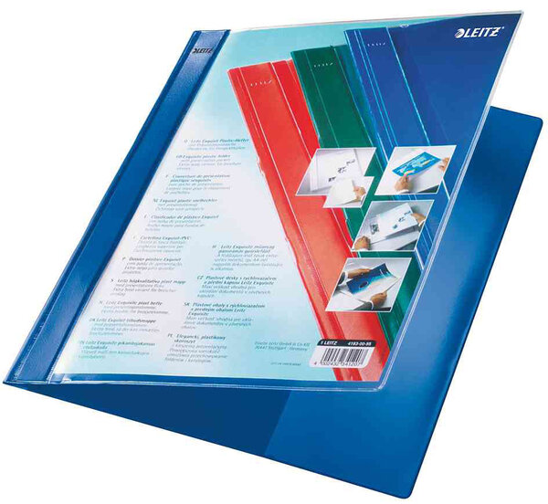 Chemise à lamelles Exquisit à pochette de présentation LEITZ