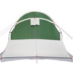 vidaXL Tente de camping tunnel 4 personnes vert imperméable