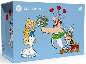 Colissimo Prêt-à-Envoyer France - Boîte de taille L - 5 kg - Astérix