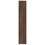 vidaXL Armoire de rangement mince chêne marron 40x42 5x225 cm