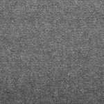 vidaXL Tapis d'escalier autocollants 15 Pièces 65x22 5x3 5 cm Gris