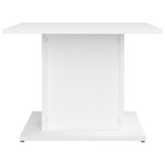 vidaXL Table basse blanc 55 5x55 5x40 cm bois d'ingénierie