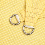 vidaXL Voile d'ombrage 160 g/m² Beige 2 5x5 m PEHD