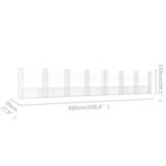 vidaXL Panier de gabion en forme de U avec 8 poteaux Fer 860x20x150 cm