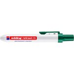 Marqueur Permanent retract 11 vert 1 5-3 mm x 10 EDDING