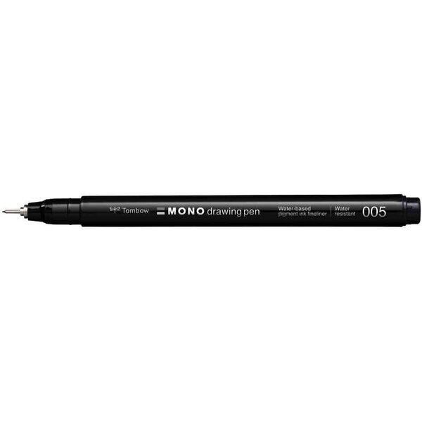 Feutre fin MONO drawing pen  largeur de tracé 005 TOMBOW