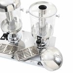 vidaXL Distributeur de jus en acier inoxydable 3 x 8 L