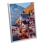 Cadre Photo Aluminium A4 - Argent - X 12 - Exacompta