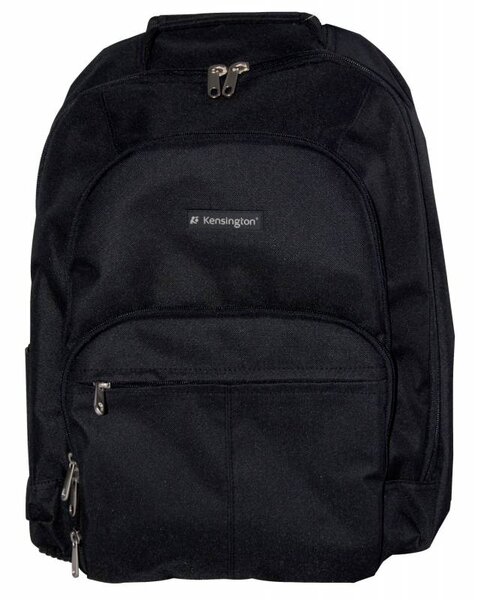 Sac à dos pour ordinateur portable Kensington Sp25 - Haute résistance - Protection pour ordinateur portable - Capacité jusqu'à 15 6" - Bretelles rembourrées - Plusieurs poches - Couleur Noir