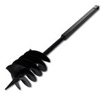 Bêche et tarière manuelle 180 mm avec Rallonge 13 m acier
