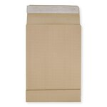 Lot de 250 enveloppes pochettes kraft armé à soufflet marron 229 x 324 + 50 mm