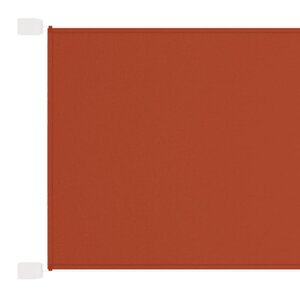 vidaXL Auvent vertical Terre cuite 180x1000 cm Tissu oxford