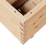 vidaXL Jardinière 90x40x49 5 cm bois de pin massif