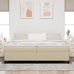 vidaXL Cadre de lit Vert clair Gris 200x200 cm Tissu en velours côtelé