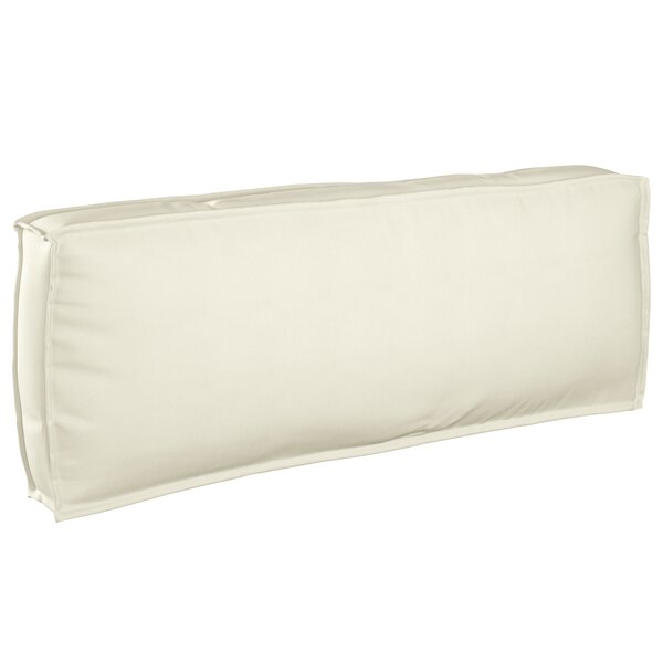 vidaXL Coussin de palette pour dossier crème 120x40x12 cm en tissu Oxford