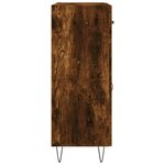 vidaXL Buffet chêne fumé 69 5x34x90 cm bois d'ingénierie
