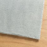 vidaXL Tapis HUARTE à poils courts doux et lavable bleu 80x250 cm