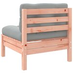 vidaXL Salon de jardin et coussins 11 Pièces bois massif sapin de douglas