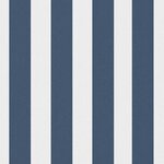 vidaXL Oreiller d'extérieur lot de 2 Impression rayure 45 x 45 cm Bleu