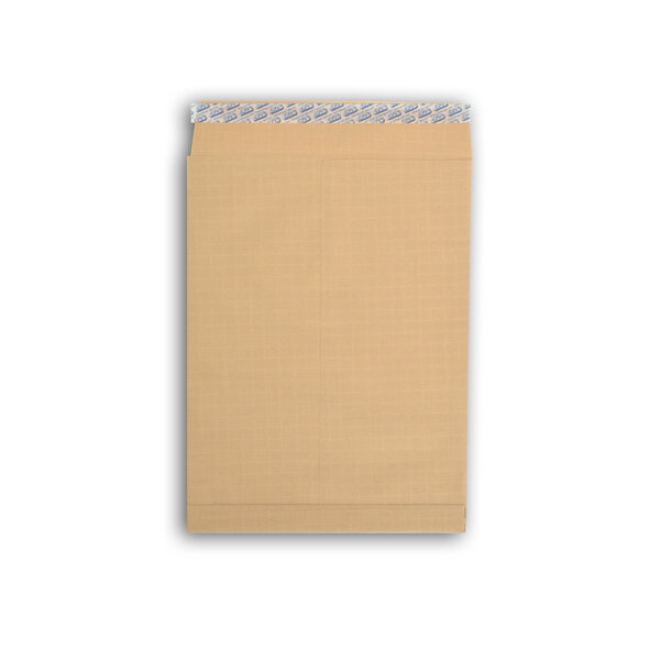 Lot de 50 enveloppes kraft arme 130g à soufflets e4