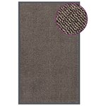 vidaXL Paillasson touffeté 90x150 cm Marron foncé