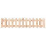vidaXL Lit surélevé de jardin design de clôture 150x30x30cm pin massif