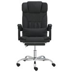 Fauteuil de massage inclinable de bureau informatique étude similicuir noir 02_0025414