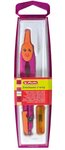 4 x boîte à compas 2 pièces, couleurs assorties HERLITZ