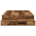 vidaXL Cadre de lit en bois ancien 120x200 cm