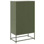 vidaXL Meuble TV anthracite 100 5x39x60 5 cm acier