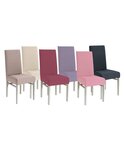 Housse de chaise extensible 23 x 18 x 18 cm - Fuchsia