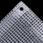 vidaXL Bâche de gaze 140 g/m² 6x12 m Blanc