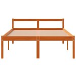 vidaXL Lit pour personne âgée sans matelas 120x200 cm bois pin massif