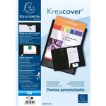 Chemise De Présentation Polypropylène Souple Krea Cover - A4 - Noir - X 30 - Exacompta