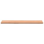vidaXL Dessus de bureau 115x55x2 5 cm bois massif de hêtre