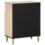 vidaXL Armoire latérale 60x33x75 cm bois massif de manguier