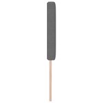 En-tête LED vidaXL Design sur le plan gris clair 72 cm en tissu en velours côtelé