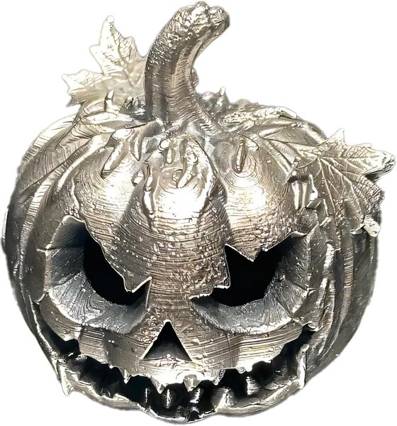 Pièce de monnaie en Argent g 93.3 (3 oz) Millésime  SCARY PUMPKIN
