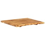 vidaXL Dessus de meuble-lavabo de salle de bain Acacia 58x52x2 5 cm