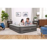 Bestway Lit gonflable Fortech avec pompe intégrée 203x152x46 cm