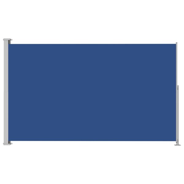 Vidaxl auvent latéral rétractable de patio 200x300 cm bleu