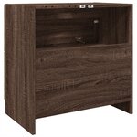 vidaXL Meuble d'évier chêne marron 59x37x59 cm bois d'ingénierie