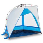 vidaXL Tente de plage 2 personnes libération rapide imperméable