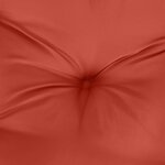 vidaXL Coussin de banc de jardin rouge mélangé 120x50x7 cm tissu